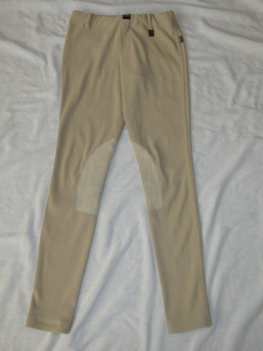 Devon-Aire X-Wear Concour Elite USPC Khaki Ribbed Breeches Women's sz Small